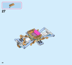 LEGO 43192 instructions page 38 – build guide