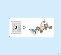 LEGO 43192 instructions page 39 – build guide