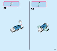 LEGO 43192 instructions page 43 – build guide