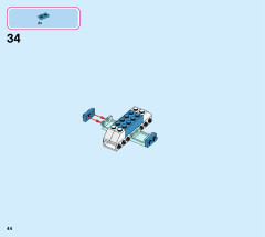 LEGO 43192 instructions page 44 – build guide