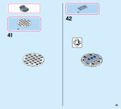 LEGO 43192 instructions page 49 – build guide
