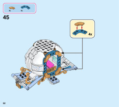 LEGO 43192 instructions page 52 – build guide