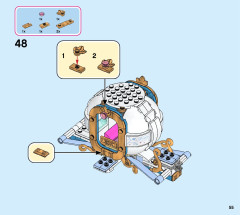 LEGO 43192 instructions page 55 – build guide