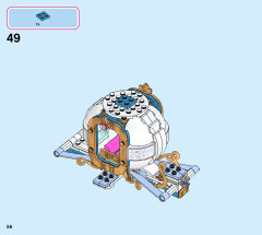 LEGO 43192 instructions page 56 – build guide