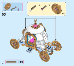 LEGO 43192 instructions page 60 – build guide