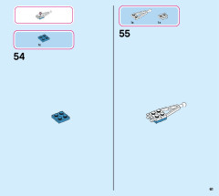 LEGO 43192 instructions page 61 – build guide