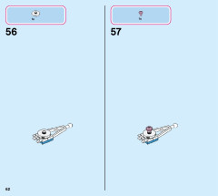 LEGO 43192 instructions page 62 – build guide