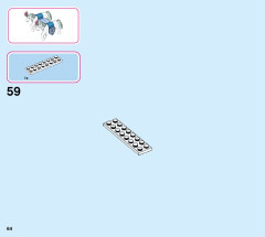 LEGO 43192 instructions page 64 – build guide