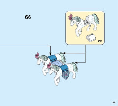 LEGO 43192 instructions page 69 – build guide