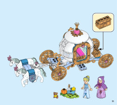 LEGO 43192 instructions page 71 – build guide