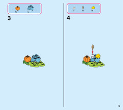 LEGO 43192 instructions page 9 – build guide