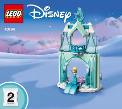 LEGO 43194 instructions page 1 – build guide