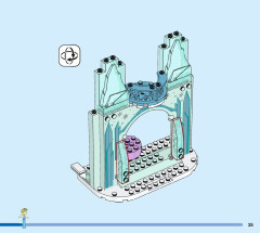 LEGO 43194 instructions page 35 – build guide