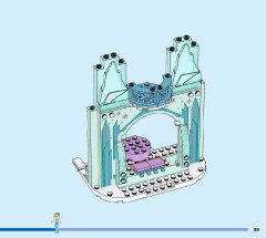 LEGO 43194 instructions page 39 – build guide