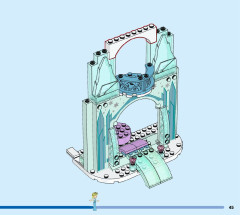 LEGO 43194 instructions page 45 – build guide