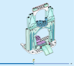 LEGO 43194 instructions page 47 – build guide