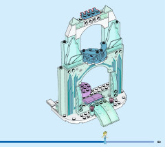LEGO 43194 instructions page 53 – build guide