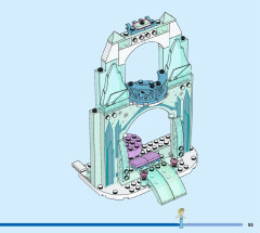 LEGO 43194 instructions page 55 – build guide