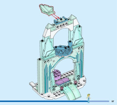 LEGO 43194 instructions page 57 – build guide