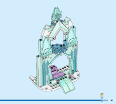 LEGO 43194 instructions page 61 – build guide