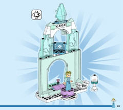 LEGO 43194 instructions page 63 – build guide