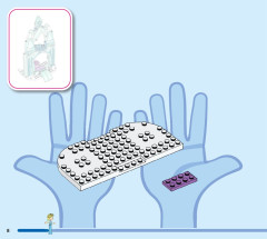 LEGO 43194 instructions page 8 – build guide