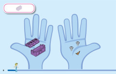 LEGO 43194 instructions page 8 – build guide