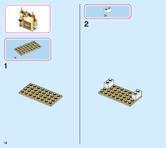 LEGO 43195 instructions page 12 – build guide