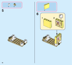 LEGO 43195 instructions page 14 – build guide