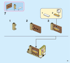 LEGO 43195 instructions page 15 – build guide