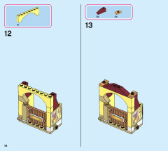 LEGO 43195 instructions page 18 – build guide