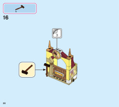 LEGO 43195 instructions page 20 – build guide