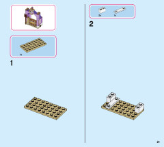 LEGO 43195 instructions page 21 – build guide