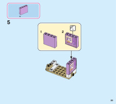 LEGO 43195 instructions page 23 – build guide