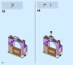 LEGO 43195 instructions page 28 – build guide