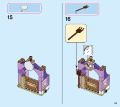 LEGO 43195 instructions page 29 – build guide