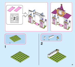 LEGO 43195 instructions page 31 – build guide