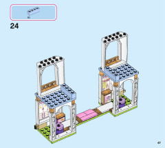 LEGO 43195 instructions page 47 – build guide