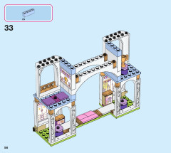 LEGO 43195 instructions page 56 – build guide