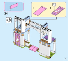 LEGO 43195 instructions page 57 – build guide
