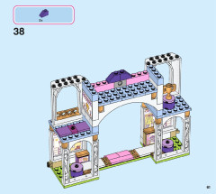 LEGO 43195 instructions page 61 – build guide