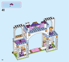 LEGO 43195 instructions page 64 – build guide