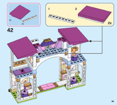 LEGO 43195 instructions page 65 – build guide