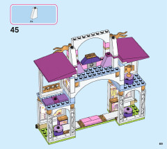 LEGO 43195 instructions page 69 – build guide