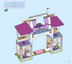 LEGO 43195 instructions page 71 – build guide