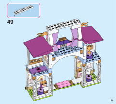 LEGO 43195 instructions page 73 – build guide