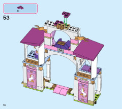 LEGO 43195 instructions page 78 – build guide