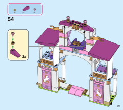LEGO 43195 instructions page 79 – build guide