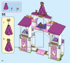 LEGO 43195 instructions page 80 – build guide