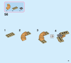 LEGO 43195 instructions page 81 – build guide